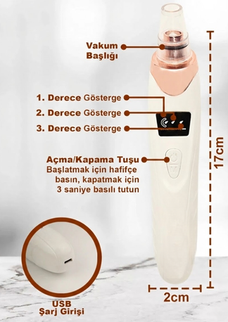 Mirello Siyah Nokta Temizleme Cihazı