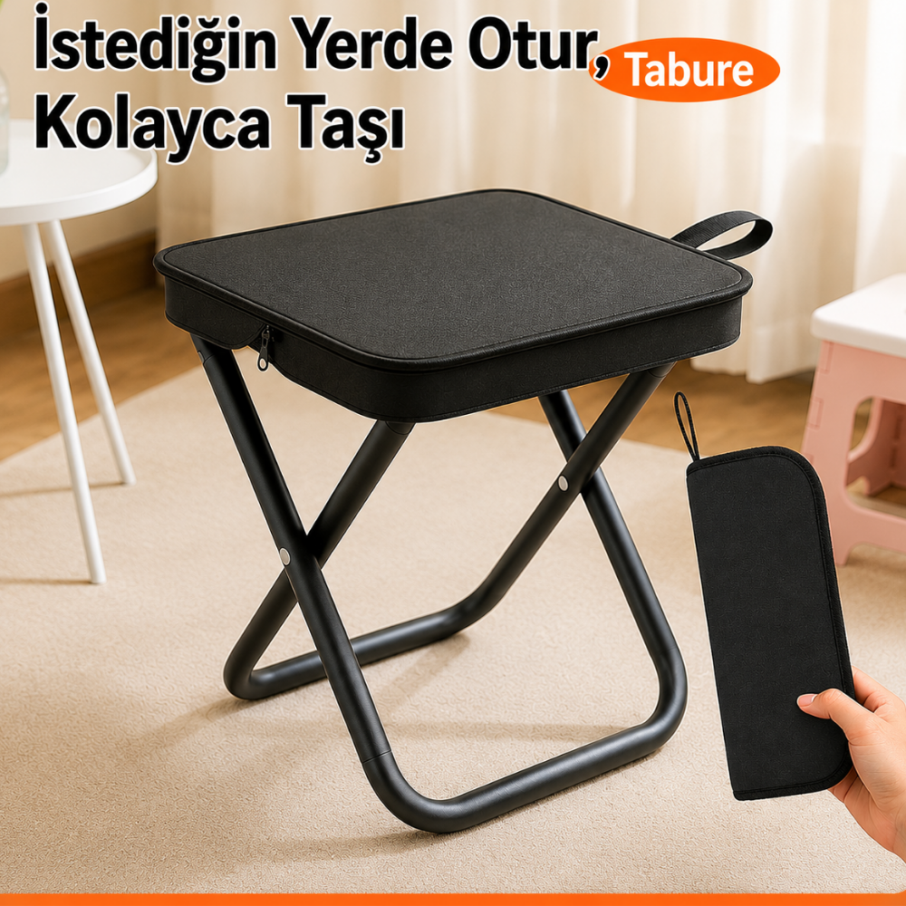 Mirello Taşınabilir Çok Fonksiyonlu Sandalye